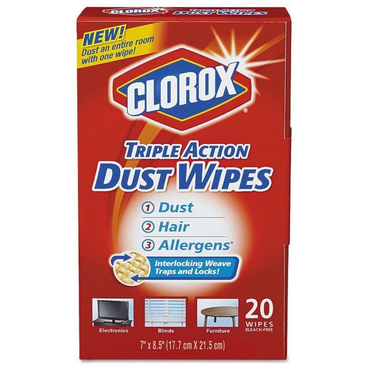 target clorox triple action dust wipes