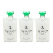 Bvlgari Au The Vert Green Tea Lotion - Set of 3, 2.5 Fluid Ounces Bottles