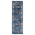 thumbnail image 3 of Luxee Designs Alexandria Bordered Pattern 2X6 Runner Rug for Entryway Indoor Boho Rugs - Navy, 3 of 10