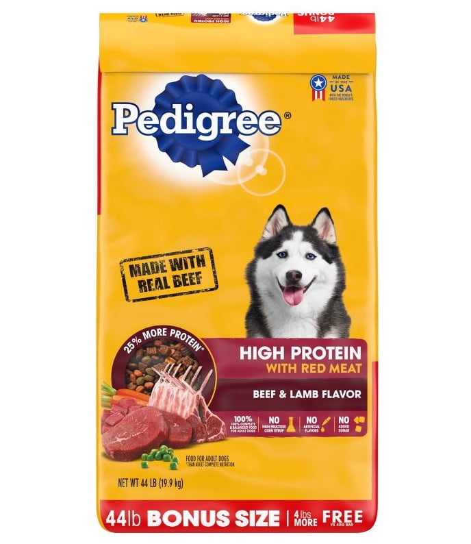 Pedigree High-Protein Beef and Lamb Flavor Dry Dog Bahrain Ubuy