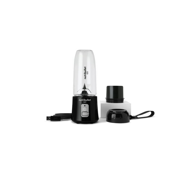 Nutribullet Go Portable Cordless Personal Blender, Black, NB50300