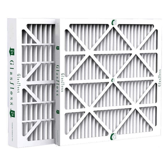 Filtro de aire HVAC Glasfloss ZL 50 x 50 x 10 cm MERV 10, paquete de 6