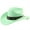 Light Green, variant on Cowboy Hat for Women Men with Shapeable Wide Brim Western Suede Hat for Cowboys and Cowgirls
