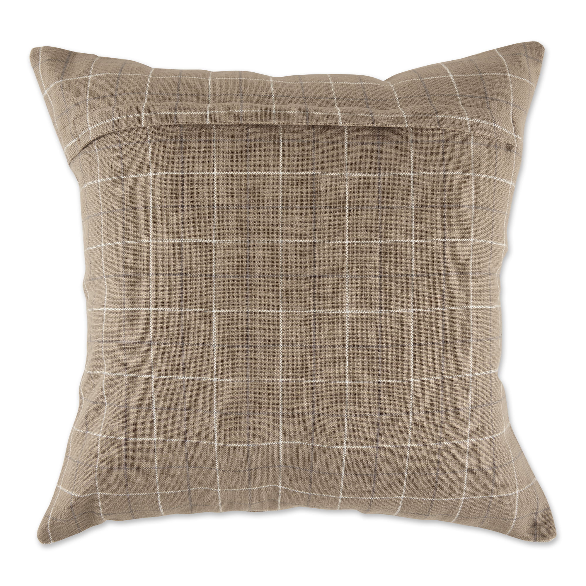 Design Imports Checkered Pillow Covers 18x18 Set of 4 - 20155331