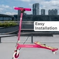 thumbnail image 2 of AlveyTech Handlebar Foam Grip Set for Razor, Radio Flyer, Kick Scooter and Electric Scooter (Pink), 2 of 5
