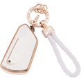 thumbnail image 1 of Key Fob Cover Compatible with Fit for VW Volkswagen Golf ID4 Bling Key Case Protection Shell with Keychain Case Holder Protector,1,white, 1 of 6
