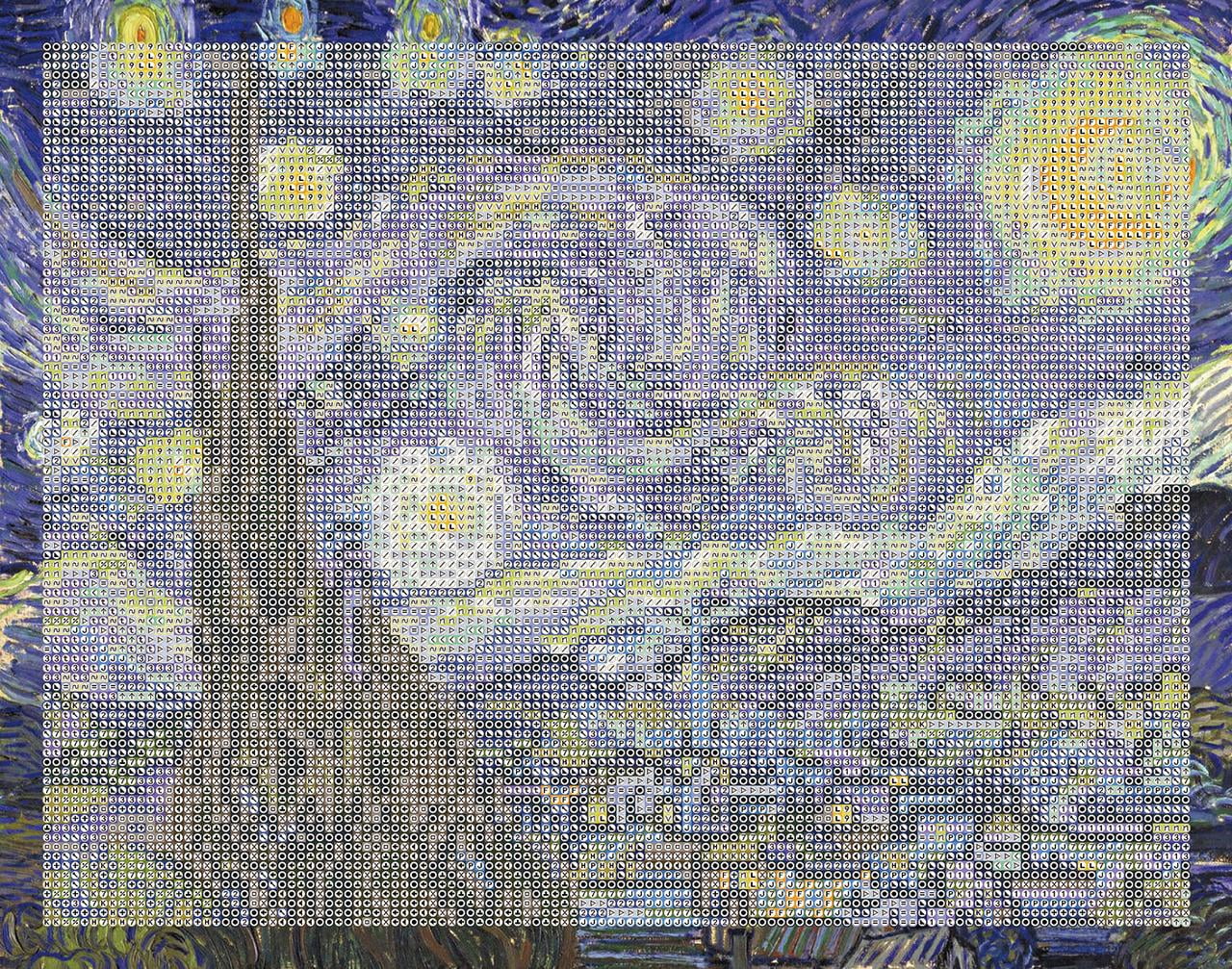 DIAMOND DOTZ® Starry Night (Après Van Gogh) Special Edition Diamond Painting Kit