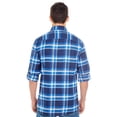 thumbnail image 3 of Burnside Men's Plaid Flannel Shirt - B8210, 3 of 4