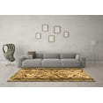 thumbnail image 3 of Ahgly Company Indoor Rectangle Abstract Brown Modern Area Rugs, 8' x 10', 3 of 4