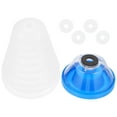 thumbnail image 1 of Drill Dust Collector White 6Pcs 12X9X9Cm PP PVC Dust Prevention, 1 of 9