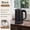 Black, variant on 0.8L Portable Stainless Steel Electric Kettle, Double Layer Anti-Scald, Auto Shut-Off Mini Hot Water Boiler for Travel Camping Office, 600W Low Power