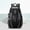 Black BK, variant on Packable Hiking Daypack 30L Lightweight Foldable Nylon Backpack 52x33x18cm Water Resistant Roomy Travel Bag for Camping School Gym