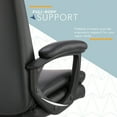 thumbnail image 5 of Click365 Classic Comfort Executive Office Chair Bonded Leather Black, 5 of 9