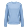 thumbnail image 2 of Pxiakgy Vente Chaude!! Sweatshirts Oversize pour Femmes, Sweats à Capuche, Pulls Col Rond, Hauts Décontractés, Tenues de Mode Printemps Automne, Vêtements de Sport 2025, Veste Sweat-Shirt, Pantalon Bleu Ciel 4TG, 2 of 9