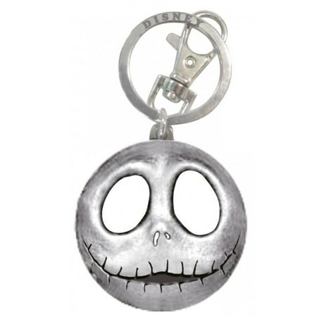 - Disney's The Nightmare Before Christmas Jack Skellington Face Metal Keychain