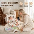 thumbnail image 3 of Columpio para bebé Viriwebaby portátil de 5 velocidades con Bluetooth, beige, 3 of 8