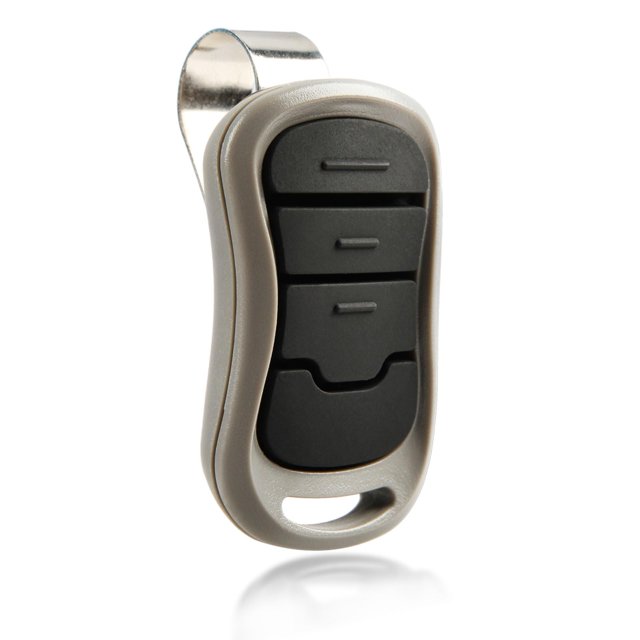 Garage Outlet Replacement 3 Button G3T-R Garage Door Remote Opener with Visor Clip for Genie-Intellicode 37330R, G3T-BX, GIT-3 (ACSCTG Type 3) 390/315 MHz