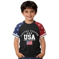thumbnail image 2 of Gubotare Boys Fourth of July Shirt Kids 4th of July T Shirt for Boys American Flag Patriotic Shirts Toddler Indenpendence Day Tee USA Tie Dye Top 1T 2T (Black,1-2 Years), 2 of 4