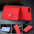 thumbnail image 2 of FOXDOCK Case for iPhone 8 Plus RFID-Blocking Card Holder - Stylish Button Closure Design, 2 of 4