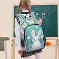 thumbnail image 7 of FORMRS Unisex School Backpack 17" Student Travel Bag with Laptop Compartment, Cartoon Easter Bunny, 7 of 7