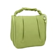 thumbnail image 1 of Green Travel Makeup Bag for Women Organizer Portable Travel Cosmetic Bag Hanging Cosmetic Travel Bag for Women Make Up Bag Travelling Set, 1 of 5