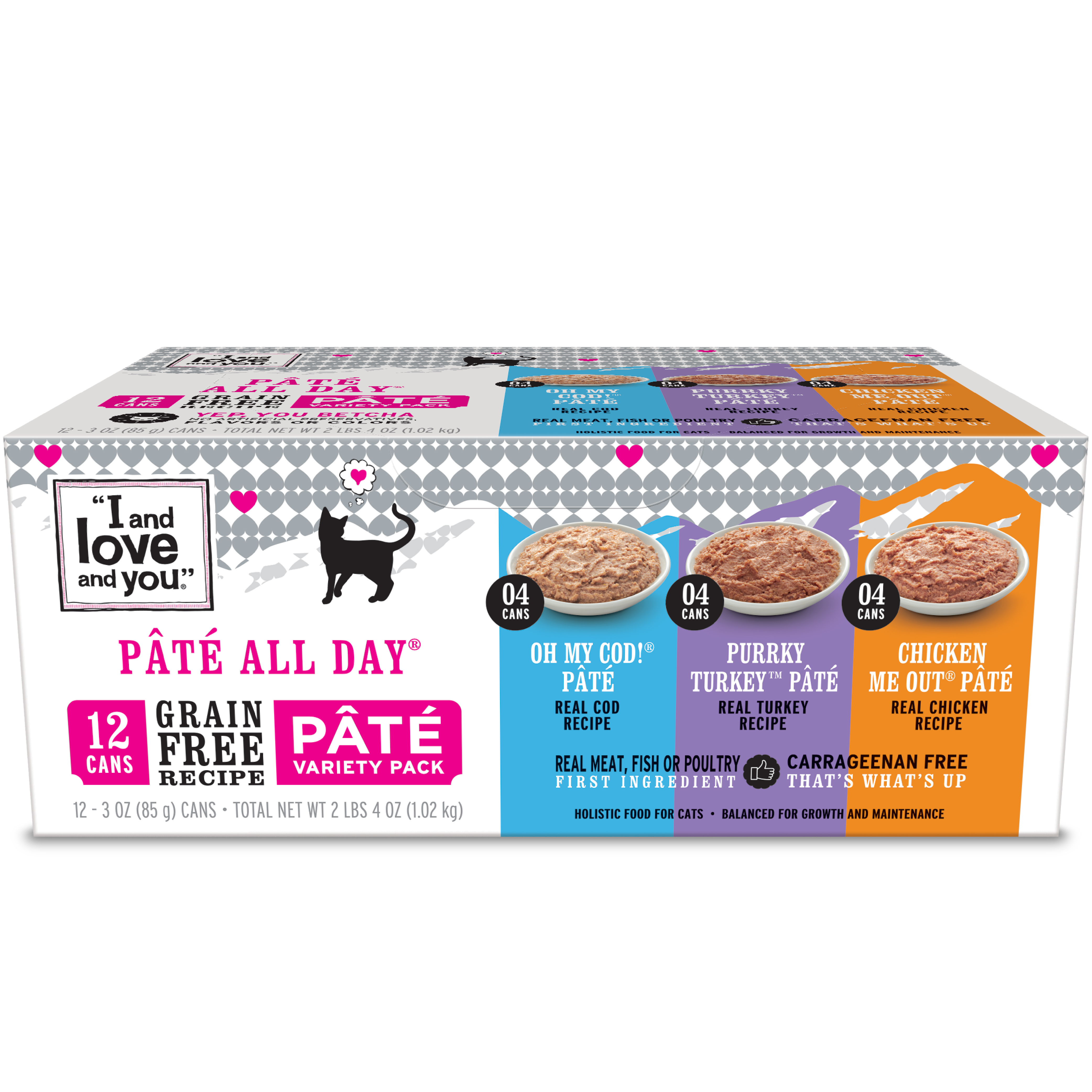 I and Love and You Cat Food Bundle Kibble & Pâté photo 2