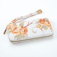 thumbnail image 4 of Cartera larga con diseño floral a la moda para mujer, tarjetero de gran capacidad con cremallera, monedero, organizador de múltiples tarjetas, bolso de mano para teléfono móvil, 4 of 4