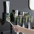 thumbnail image 2 of Yazoeia Light Luxury Toothpaste Squeezer, Automatic Toothpaste Squeezer, Accurate Toothpaste Squeezing Tool, Toothbrush Holder Wall Mounted, Detachable Toothpaste Squeezer (3PCS) CJC912-108217, 2 of 7