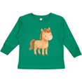 thumbnail image 3 of Inktastic Cute Pony Boys or Girls Long Sleeve Toddler T-Shirt, 3 of 5
