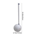 thumbnail image 3 of Golf Ball Shaped Wall Mounted Toilet Brush Double Sided Silicone Toilet Scrubbers For Bathroom, 3 of 7