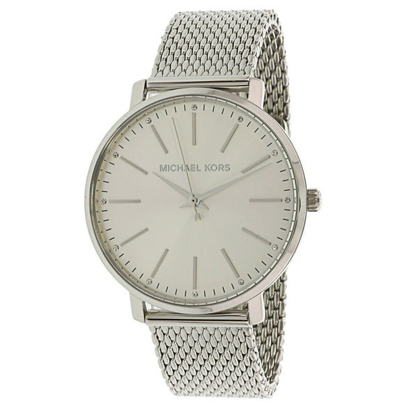Michael Kors Women's Pyper MK4338 Silver Stainless-Steel Japanese Quartz Dress Watch