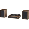 thumbnail image 3 of Sistema de Estante Giratorio Crosley Nogal 3 Velocidades con Bluetooth y Radio FM, 3 of 7