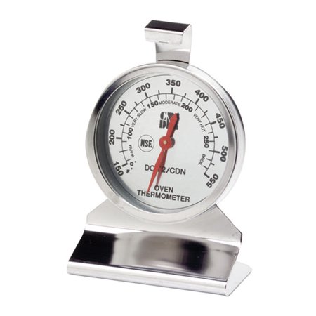 Read Dial Thermometer - CDN DOT2 ProAccurate Stainless Steel Large Dial Oven Thermometer