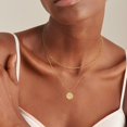 thumbnail image 2 of 14K Gold Plated Layered Necklaces for Women Trendy, Stackable Dainty Gold Plated Chain Necklace Layering Beach Cute Fashion Pendant Choker Necklaces Jewelry Set Gifts for Women, 2 of 16