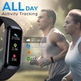 thumbnail image 2 of Rastreador de actividad física KYUHJU Smart Watch con presión arterial IP67, 2 of 8