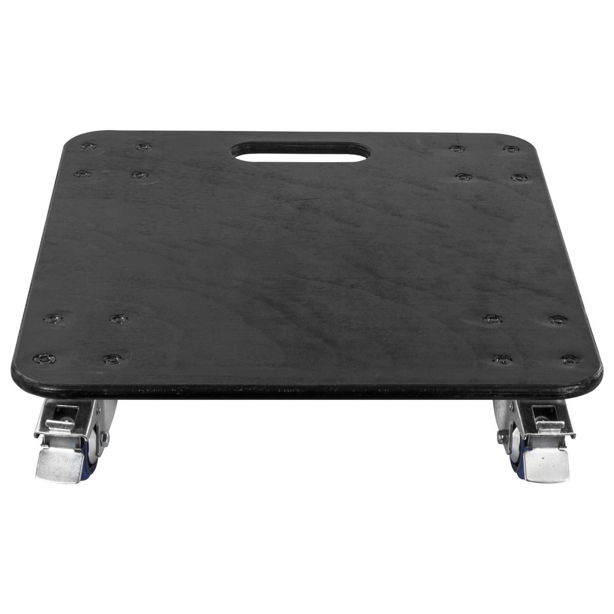 21" x 24" Dolly Plate 1/2" Thick with 3" Casters (2 with Brakes)