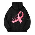 thumbnail image 5 of Cancer Awareness Hoodie 2025 Glitter Sparkle Hoodies with Pockets Hooded Sweatshirt Hoodie Women Pullover, 5 of 6