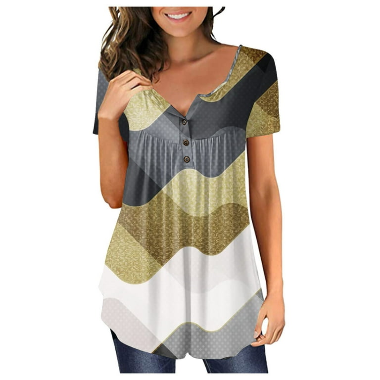 Umitay Fashion Women's Print Spring And SummerCasual Round Neck