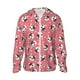 thumbnail image 1 of Fotbe French Bulldog Face Chaqueta con Protección Solar UPF 50+ para Hombre y Mujer, Camisa con Capucha y Bolsillos-Large, 1 of 7