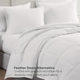 thumbnail image 5 of Casa Platino Twin Comforter Set - Pre-Washed Twin Bed Comforter Set - Twin Ultra Soft Bed Set Twin - Brushed Microfiber Twin Bedding Sets - Breathable Twin Bed Set - Cozy Twin Bedding – White, 5 of 9