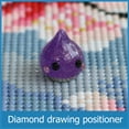 thumbnail image 2 of Cuadros Decorativos Glitter Drop Cover Minders - Localizador de pintura para pintura de diamantes (morado) Wdftyju  embutido en tela, 2 of 8