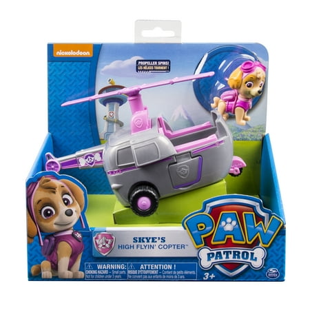 Paw Patrol Skyes High Flyin Copter, Vehicle and Figure