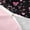 Black Pink, variant on Erosebridal Princess Bow Girls Twin Bedding, Spring Flower Duvet Cover Set, Pink Reversible, 2pcs, No Comforter