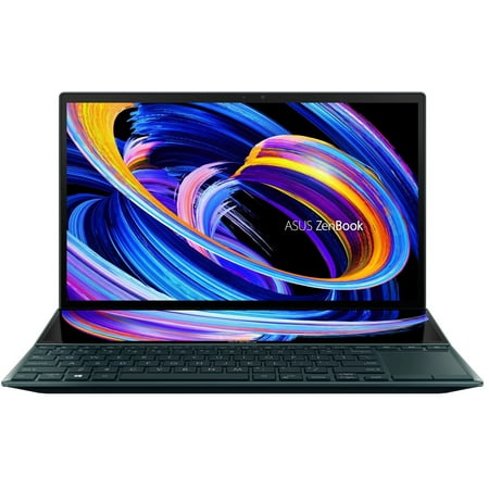 ASUS ZenBook Duo 14 School & Business Laptop (Intel i7-1195G7 4-Core, 8GB RAM, 512GB SSD, 14.0" Touch Full HD (1920x1080), Intel Iris Xe, Wifi, Bluetooth, Webcam, 1xHDMI, Win 10 Home)
