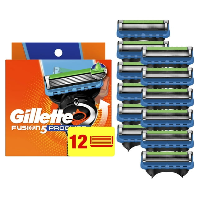 Repuestos de hojas de afeitar Gillette ProGlide para hombre, 12 repuestos (el empaque puede variar)