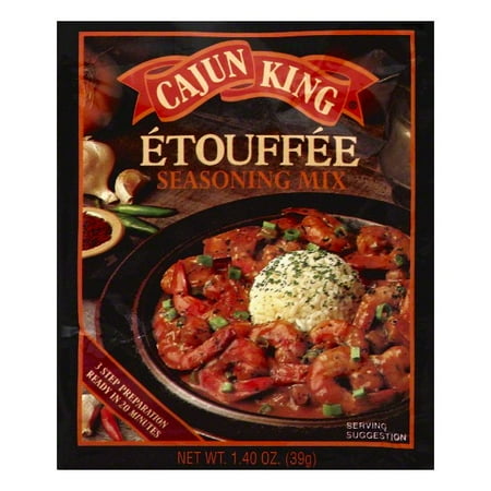 - Cajun King Etouffee Seasoning Mix, 1.4 OZ (Pack of 24)