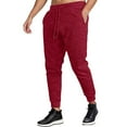 thumbnail image 2 of Sweatpants for Men 2025 Waffle Drawstring Fitness Workout Joggers with Pockets Mens Casual Pants Trousers, 2 of 8