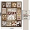 thumbnail image 4 of Grandpa Gift Blanket, Great Grandpa Birthday Gifts from Grandchildren, Best Father''s Day Grandfather Gifts, Father''s Day Presents for Grandpa Throw Blanket 50x60 Inch, 4 of 6
