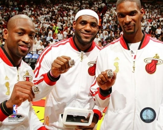 2013 NBA Championship Rings Photo Print featuring Hong Kong Ubuy