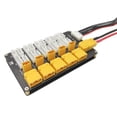 thumbnail image 3 of FEAMOS Battery Charging Board Paralleled XT30 XT60 Connectors for 2-6S Batteries Compatibles Charging Module, 3 of 8